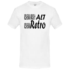 ICH BIN NICHT ALT ICH BIN RETRO T-Shirt Herren S-XXL