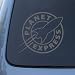 PLANET EXPRESS - Futurama - Vinyl Decal Sticker #A1458 | Vinyl Color: Silver
