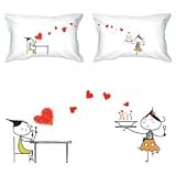 31ik5VN3sXL. SL160  BoldLoft Your Love is Delicious Couple Pillowcases Romantic Valentines Day Gifts for Couples,Cute Valentines Day Gifts for Him or Her,Valentines Day Gift Ideas