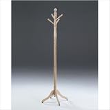 International Concepts 99589 Coat Tree Swivel Top, Unfinished
