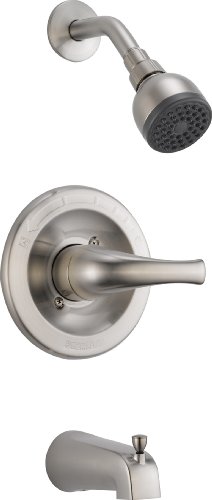 Peerless Faucet PTT188770-BN Single Handle Tub/Shower Faucet Trim Only, Brushed Nickel