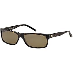 Tommy Hilfiger 1003/S Men's Sports Sunglasses - Dark Havana/Gold/Brown