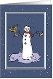 1st Hanukkah Snowman Card