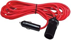 ROADPRO RP-203EC 12-ft Extension Cord with 12-Volt Accessory Outlet Plug