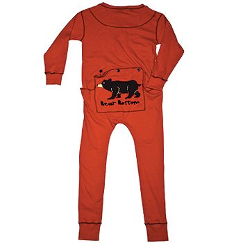 Adult Bear Bottom Long Johns Unisex Underwear