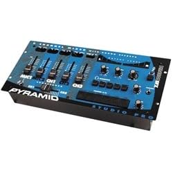 Pyramid PM4800 4 Channel Rack Mount Stereo Dj Mixer with Sound Effects