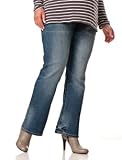 Motherhood Maternity: Wallflower Plus Size Secret Fit Belly(tm) 5 Pocket Straight Leg Maternity Jeans
