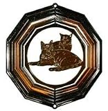 Small Cat Pair-Black/Copper