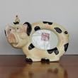 Ceramic Pig Picture Photo Frame