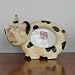 Ceramic Pig Picture Photo Frame