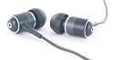 Two-tone Black Sound2 "ELITE" Replacement earphones earbuds for Ipod or MP3 players w/Free Earphone Case - GREAT VALUE!