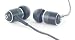 Two-tone Black Sound2 "ELITE" Replacement earphones earbuds for Ipod or MP3 players w/Free Earphone Case - GREAT VALUE!