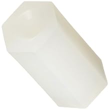 Hex Spacer, Nylon, Inch, 1/2" Length, #2 Screw Size, Pack of 100