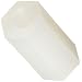 Hex Nylon 6/6 Spacer #2 .091" ID x .5" Length (Pack of 100)