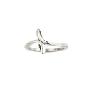 Sterling Silver Ribbon Cross Ring by Bob Siemon