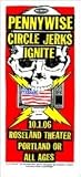 Poster - Pennywise - Portland, Or 2006 - 64x28cm - Concert Poster von Pennywise