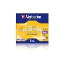 Electronics : Verbatim DVD+RW (1.4Gb 8cm single sided 30min) - Pk 1