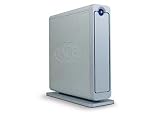 LaCie D2 Qudra 500GB Desktop Hard drive, Quad Interface USB 2, Firewire 400 & Firewire 800 and eSATA , 7200RPM, 16MB Cache, Design by Neil Poulton