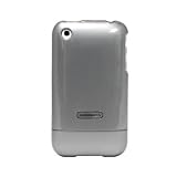 CaseCrown iPhone 3G 3GS Metallic Glider Case (Silver)