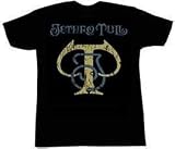 JETHRO TULL - Initials - Black T-shirt
