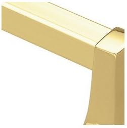 Contemporary 24" Wall Mounted Towel Bar [Set of 3] Finish: Polished Brass