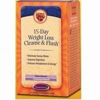 15-Day Weight Loss Cleanse & Flush (Formerly Doctor's Choice Diet & Cleansing Plan) by Nature's Secret - 60 Tablets
