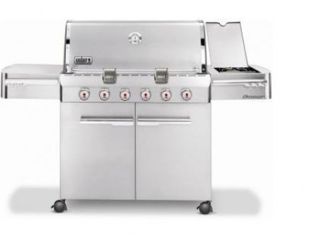 Summit 7320001 S-620 Stainless-Steel 838-Square-Inch 60,800-BTU Liquid-Propane Gas Grill