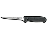 R H. Forschner by Victorinox 5-Inch Straight Boning Knife, Black Fibrox Handle