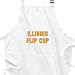 Illinois Flip Cup Tee BBQ Apron