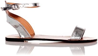 Smash Shoes -Mercer - Womens Sandals- Metallic Silver - 12