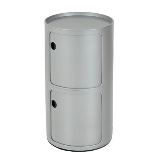 Michael Anthony Furniture Gage's Room Large Gray 2-compartment Storage Unit