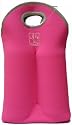 Pink Neoprene Wine cooler & carrier - Double