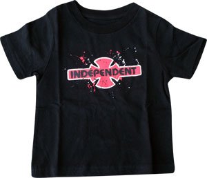 Independent Splatter Toddler Tee 4t [Black]