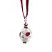 Murano Glass Pendant Jewelry - Ester Red/White Style 2
