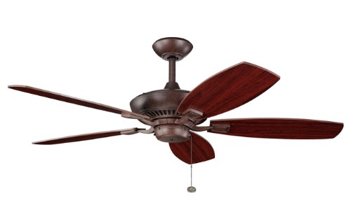 Kichler Lighting 300117TZ Canfield 52-Inch Ceiling Fan with 