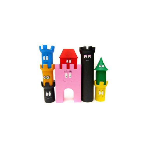 Plastoy - 60821 - Coffret-Le Chateau Des Barbapapa + 2 Figurines