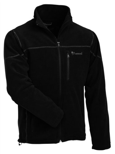 Pinewood Unisex Fleecejacke Greenland, schwarz, M