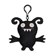 Turny Burny Black White UglyDoll Keychain Clip On
