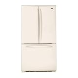 Profile 25.1 cu. ft. French Door Refrigerator with 4 Adjustable Glass Shelves ClimateKeeper System Multi-level Slide 'n Store System In-the-Door Condiment and Beverage Rack: Bisque