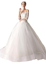 Floor Length Off the Shoulder Tulle  Dress