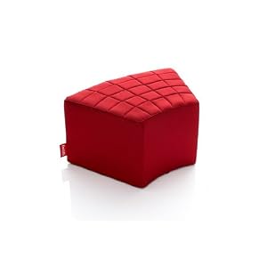 Fatboy Avenue Second Block Rounded Sectional Unit, Red by 
