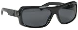 Spy Le Baron Sunglasses Black Gloss Grey Polarized Lens by