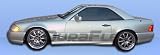 1990-2002 Mercedes SL R129 AMG Style Sideskirts