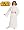 Star Wars Child (LARGE) Costume Princess Leia #18993