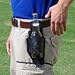 Black Leather Beer Holster