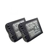 iBox - Twin Pack - 2x Rechargeable Panasonic CGA-S006E, CGA-S006, CGR-S006, CGA-S006E, CGA-S006A, CGA-S006A/1B, CGA-S006E/1B, CGR-S006A, CGR-S006A/1B, CGR-S006E, CGR-S006E/1B DMW-BMA7 Series Camera Battery for Lumix DMC-FZ DMC-FZ7, DMC-FZ8, DMC-FZ18, DMC-FZ28, DMC-FZ30, DMC-FZ50 Plus Life Time Warranty