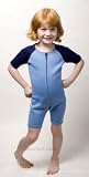 iSnorkel front-zip toddler shorty wetsuit: Warmth and UV protection for little kids