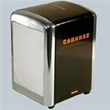 1002127 Tissue / Serviettenspender CABANAZ schwarz Retro Style