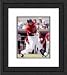 Framed Carlos Lee Houston Astros Photograph