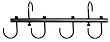 Traveling Tack Rack 17 in. long